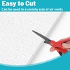 Chiligent Insulation Cover for Vents, 19.5" x 10FT Thick Foam