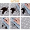 140x220cm Rectangle Checkered Table Cloth - Waterproof, Oil Proof, Spill