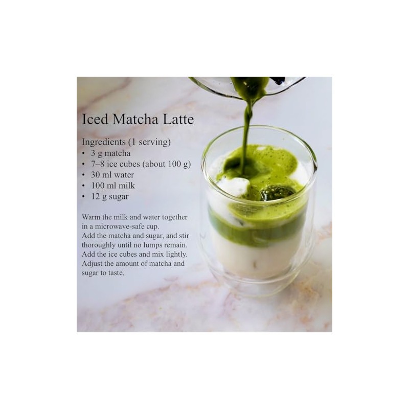 JEAU CHAU Uji Matcha Powder - Ceremonial Grade Green Tea