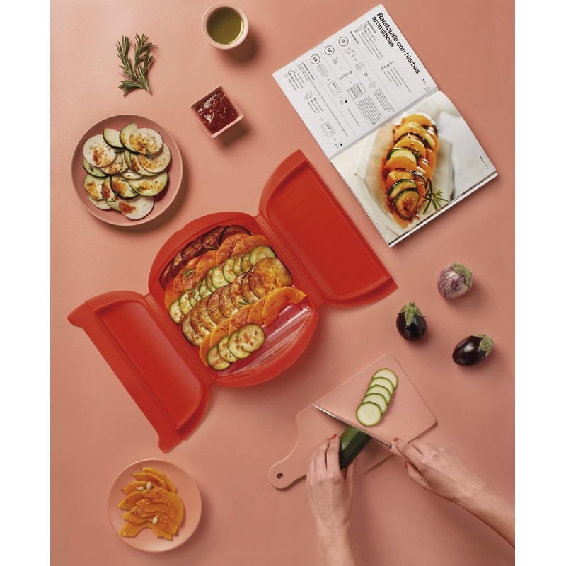 Lékué Steam Box Set for 3.4 People + Spanish Recipe