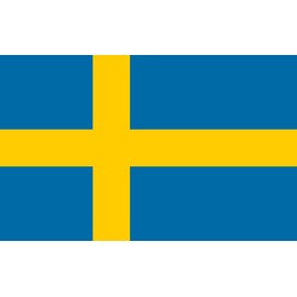 Sweden 2'x3' Polyester Flag