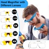 Magnifying Glass with Light Hands Free, Rechargeable Magnifying Glasses Headset