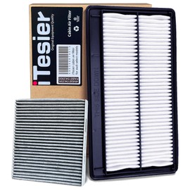 ITESIER Engine Cabin Air Filter Kit for Pilot (2023 2024 2025 2026), MDX 3.5L Only (2022-2026), Passport (2026), Replaces 17220-61A-A00, 80292-TF0-G01, SA50144 (Only for 3.5L)