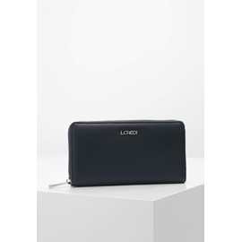 L.CREDI Women's FLIPPA Bi-Fold Wallet, Navy, blue, Elegant and slim