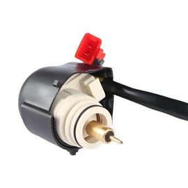 Adunsiaoto Electric Carburettor Starter, 2 Pin Carburettor Automatic E-Clotted Valve Replacement for Gy6 50cc 125cc 150cc, 2 Pin Carburettor Automatic Electric Choke, Automatic Electric Choke