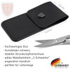 Drei Schwerter Curved Nail Scissors, Sharp Blade for Precise Nail