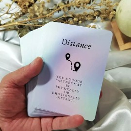 Love Oracle Cards,Tarot Cards for Beginners Twin Flame Tarot Cards,Oracle Cards