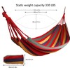 Outdoor Cotton Hammock for 1 Person 190 x 80 cm,