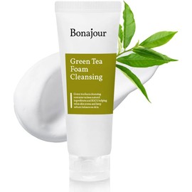  Bonajour IVE Face Wash Foam, Green Tea, Organic, Rough Skin, Moisturizing, Moisture Care, Hypoallergenic, Tone-Up, Elastic, Korean Cosmetics, Skin Care, Ranking, Reviews, 5.1 fl