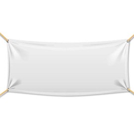 VictoryStore Outdoor Banners - Â Vinyl Banner Blank, Size 4â x 8â, 13 oz Vinyl