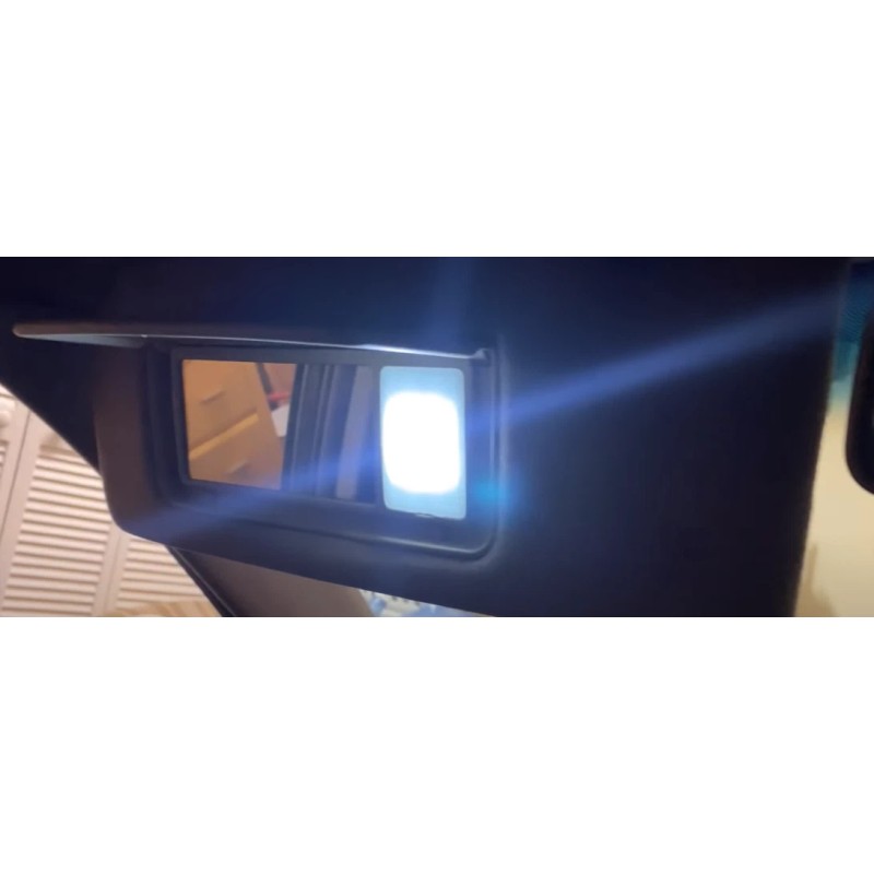 newlineperformanceLED White Sunvisor, Dome/ Map Light LED interior bulb Kit