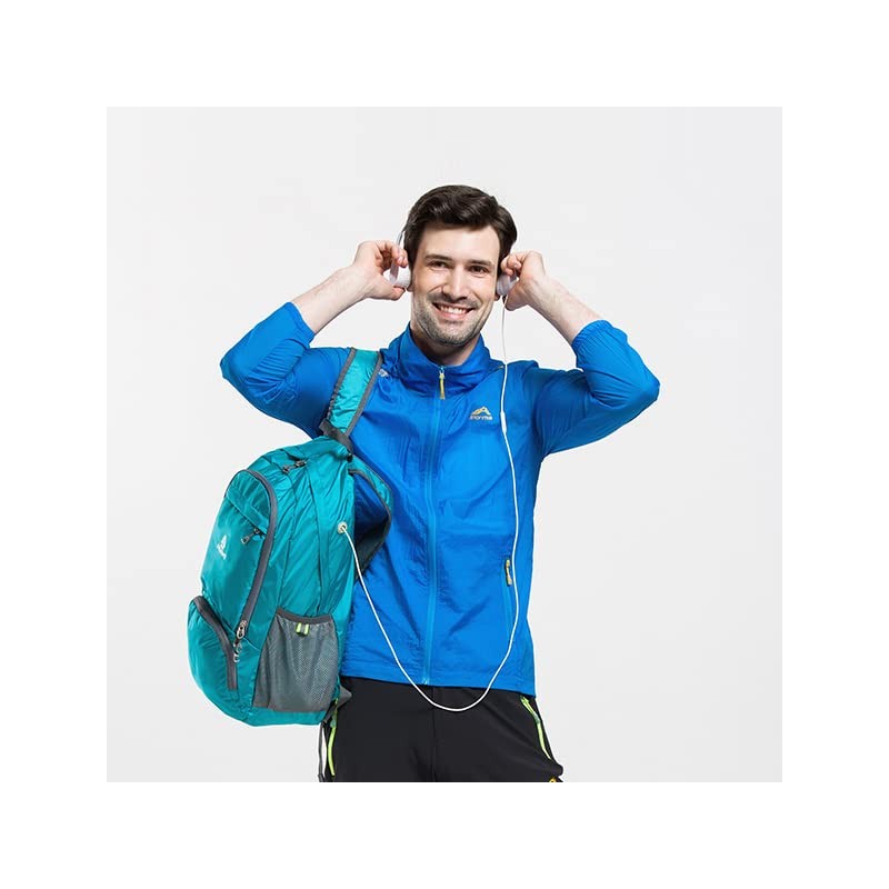Frafuo 25L Lightweight Portable Foldable Backpack Waterproof Backpack Folding Bag