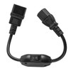 Laroal IEC 320 C14 To C13 Power Cord Power Cord