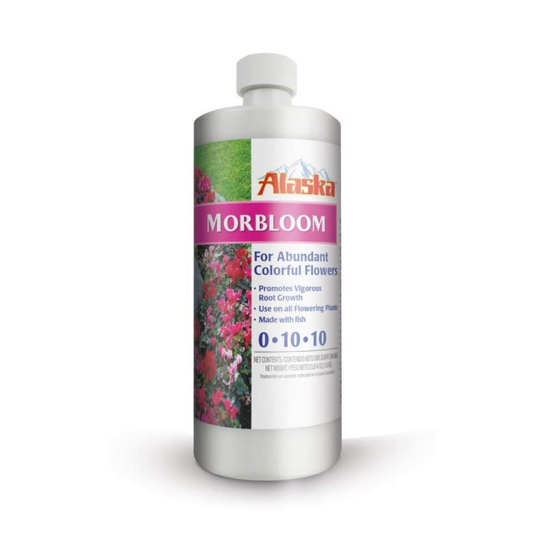 Alaska Morbloom Fertilizer Natural Concentrate 0-10-10 32 oz, Pack of