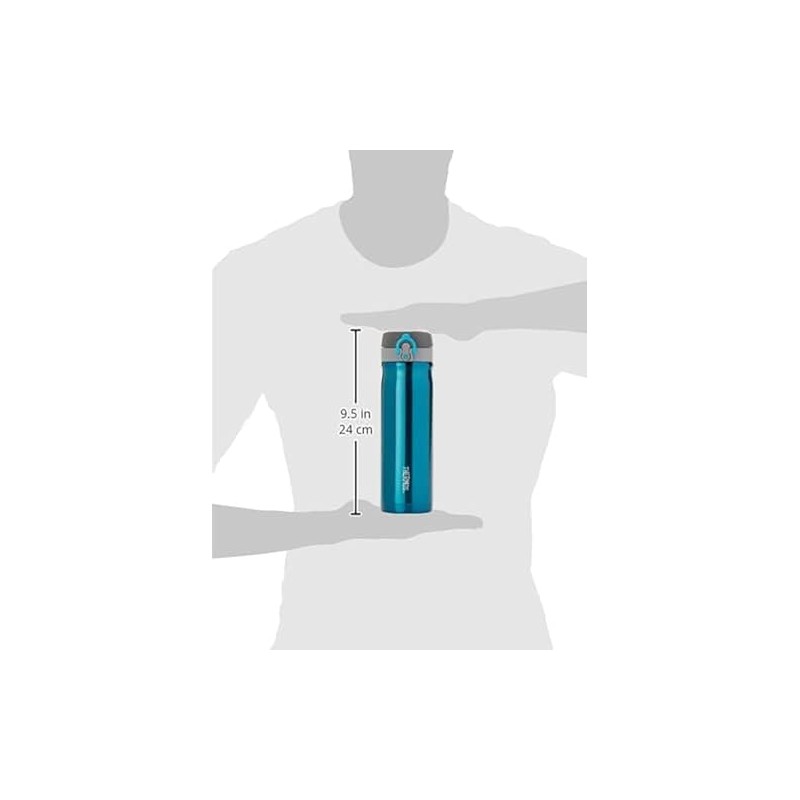 Thermos Stainless Steel Vacuum Insulated Drink Bottle, 470ml, Teal, JMY5005TL4AUS