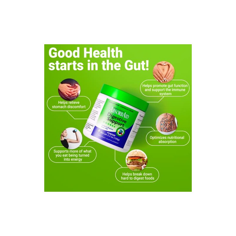 AbsorbAid Digestive Enzymes for Enhanced Nutrient Absorption