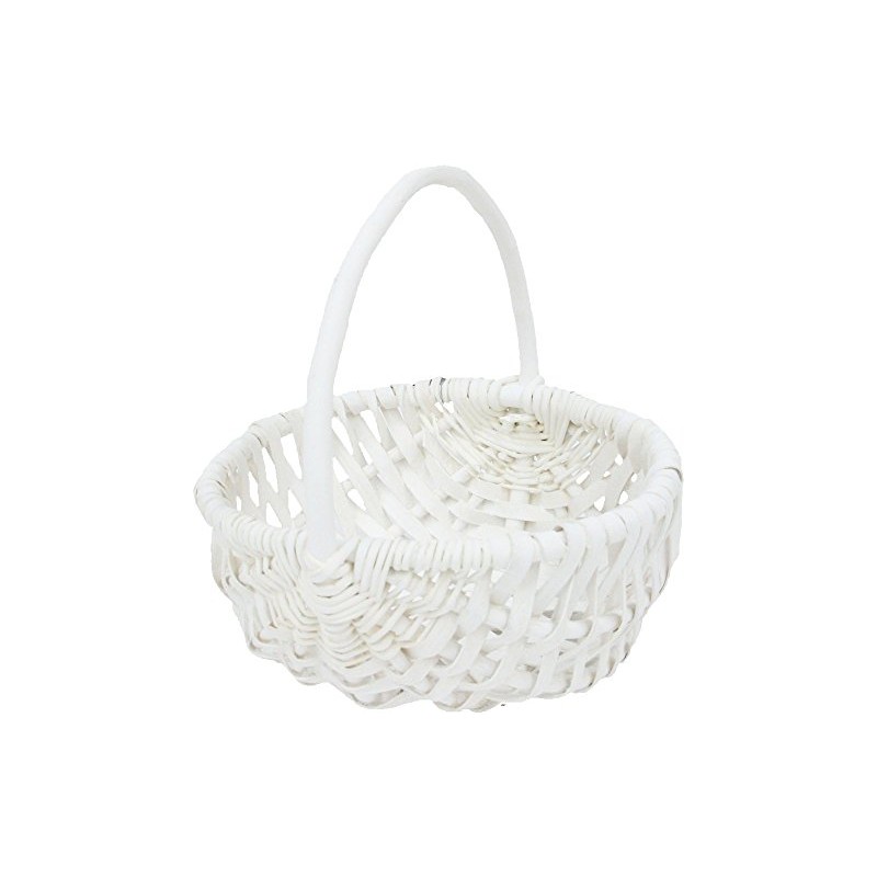 Ohashi Shinji Shoten 63-884 Basket White Approx. 8.3 x 7.9