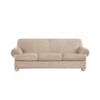 SureFit Ultimate Stretch Suede 4 Piece T Sofa Slipcover in