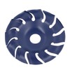 Angle Grinder Wheel Manganese Steel Dark Blue 0.9in Woodworking Grinding
