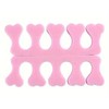 Toe Separators for Pedicure, Pink Foam Spacers, 10cm/3.94in Length, Professional
