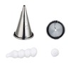 thermohauser 12 Piece Stainless Steel Nozzle Set XXL 4-15mm Outlet