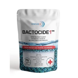 DISCUS X -BACTOCIDE 1 - 20G -DISCUS FISH - NATURAL BACTERIA DESTROYER (EXTERNAL)