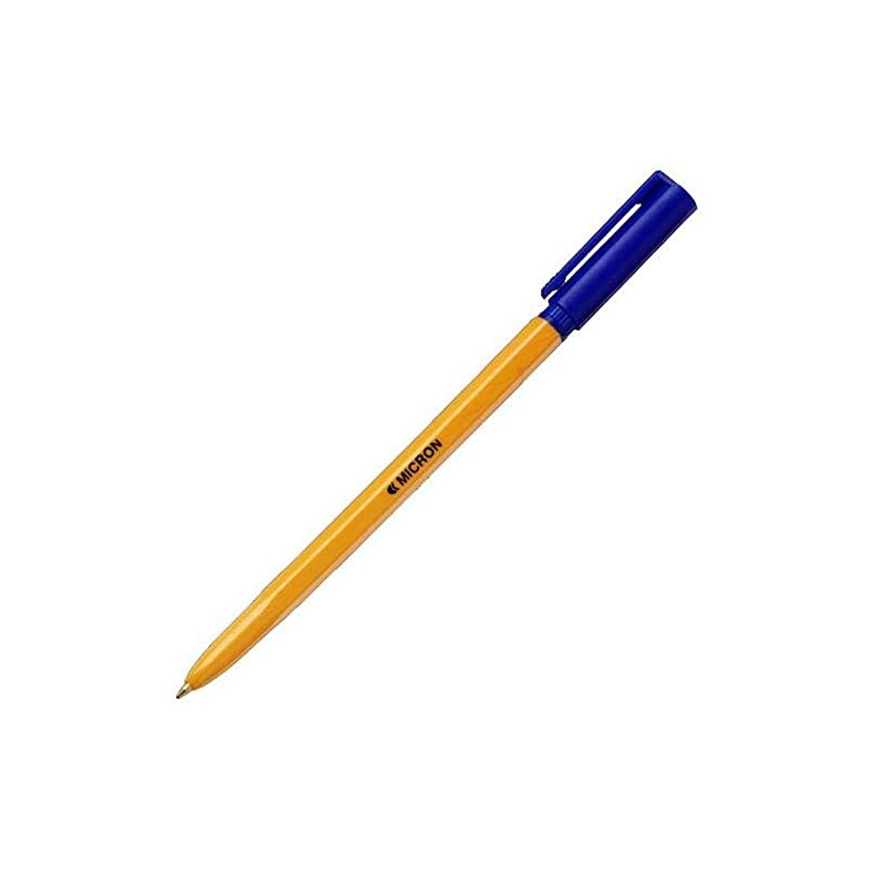 Hamelin Micron Ballpen, 0.5mm, Blue, Pack of 50