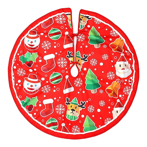 YXHZVON Christmas Tree Skirt, Christmas Tree Blanket Round, Christmas Tree