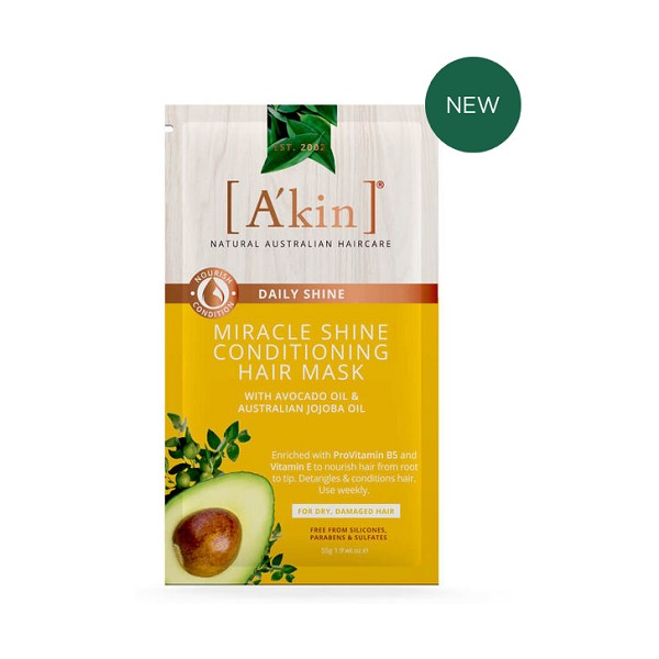 A'kin Daily Shine Miracle Shine Conditioning Hair Mask 55g