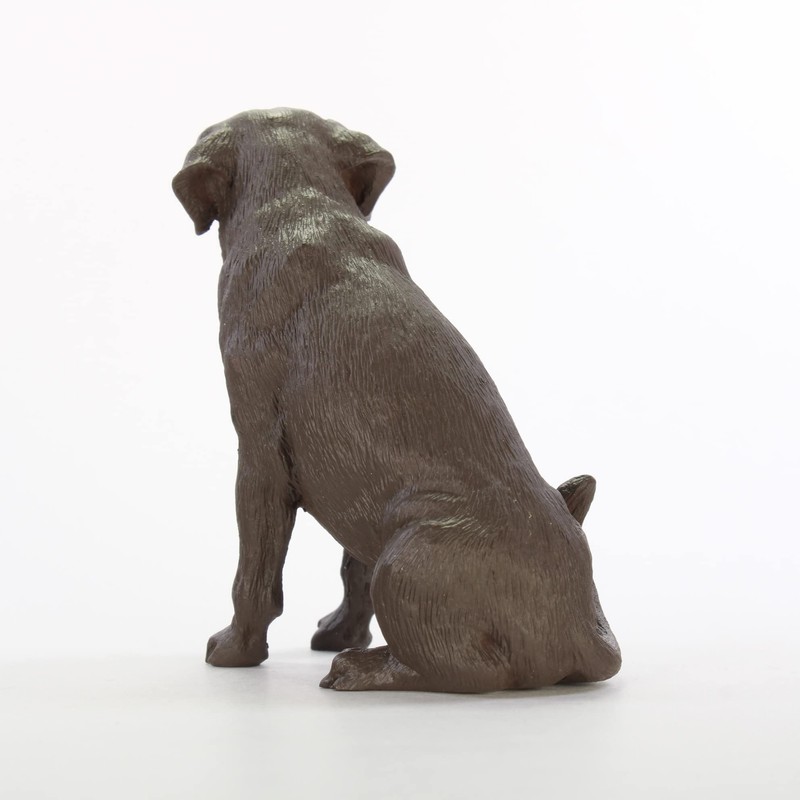 Chocolate Lab Figurine