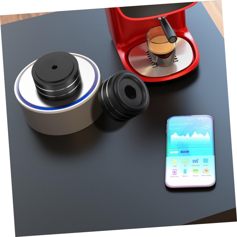 LABRIMP 2pcs Vibration Aluminium Alloy Speaker Pads Isolation Feet Cushions
