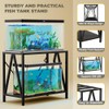DWVO 10-40 Gallon Fish Tank Stand, Aquarium Stand with 2-Tier