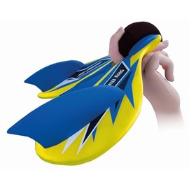 GÜNTHER FLUGSPIELE 1517 - Wurfgleiter Sky Master, ca. 27 x 13 cm, Segelflieger für Weitwürfe, mit Abrollrad, fliegt ca. 20 m, Outdoor Flieger Spielzeug für Kinder ab 5 Jahren