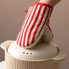 Cedilis 4 Pieces Mini Oven Mitts, Heat Resistant Short Kitchen