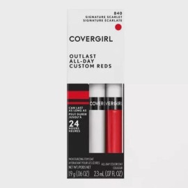 Covergirl NIB Covergirl Outlast All-Day Lip Color Lipstick -Choose Shade - Classic Red