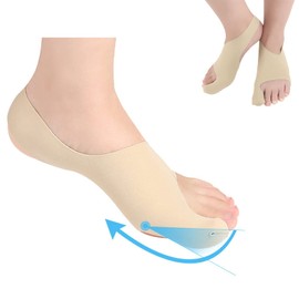 2 Pairs Bunion Splint Bunion Corrector, Bunion Socks for Hallux Valgus Bunion, Corrector Bunion for Sport - Big Toe Straightener(L)
