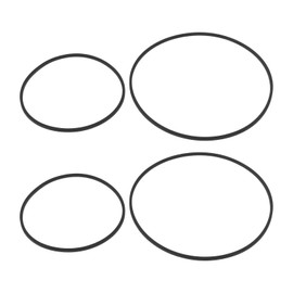 VGOL Pack of 4 replacement belts for cassette players, replacement belts for the motor drive system, compatible with Technics RS-EH600 cassette player