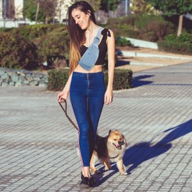 Peicees Small Sling Bag For Women Mens Crossbody Backpack Purse Fashionable Fanny Pack Shoulder Bag For Casual Travel Hiking