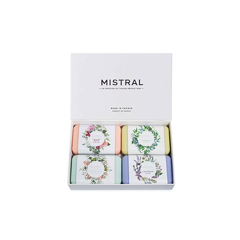 Mistral Bar Soap Classics, 4 Bars