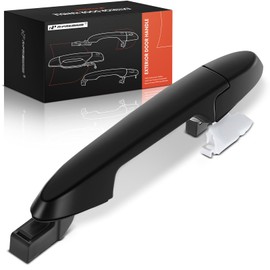 A-Premium Front Right Passenger Side Exterior Door Handle Compatible with Honda Fit 2014-2020, Without Smart Key, Primed Black, Replace# 72140-T5A-003ZC
