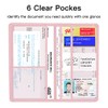 Valardoh Premium Car Document Holder in Pink
