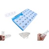 Monthly Pill Organizer | 31 compartments, 1 per Day, 4