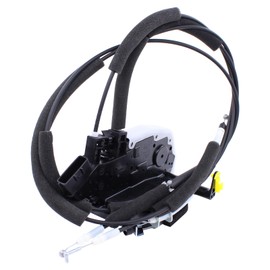 Power Door Lock Actuator Door Latch with Cables, Fits for 2016-2024 Nissan TITAN & TITAN XD Front Left (Driver Door), Repalces OEM 80501-EZ01B, DL352