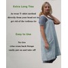 Stomeshle Japanese Aprons Plus Size Smock for Women with Pockets