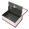 Book Safe Storage Box with Keys Stainless Steel Secret Hidden