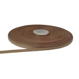 Jesep One Roll - Cinta de grogrén de 100 yardas de 1/4 de pulgada para envolver regalos, manualidades, lazos para el cabello, cinta surtida #835 (1/4 pulgada 6 mm, caqui)