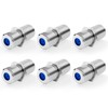 VCE 3GHz Coaxial Cable Connector Nickel Plated, Coax Female to