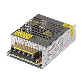 Universal Regulated Switching Power, DC Power Supply Transformer, Adaptor for CCTV, Radio, Computer Project, 3D Printer (5V 5A 25W)