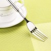 Extendable Fork, BBQ Telescopic Fork Stainless Steel Fruit Dessert Long