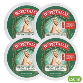 Borotalco Velvet Body Cream 150ml 4pcs / 보로탈코 벨벳 바디 크림 150ml 4개